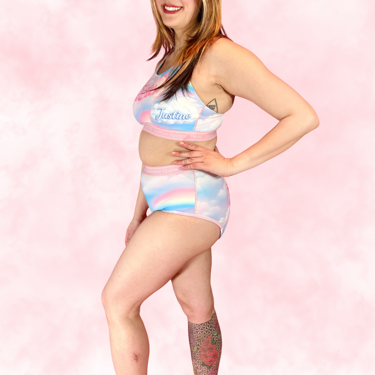 High-Rise Classic Period Undie 💖✨Pastel Pride 🌈☁️
