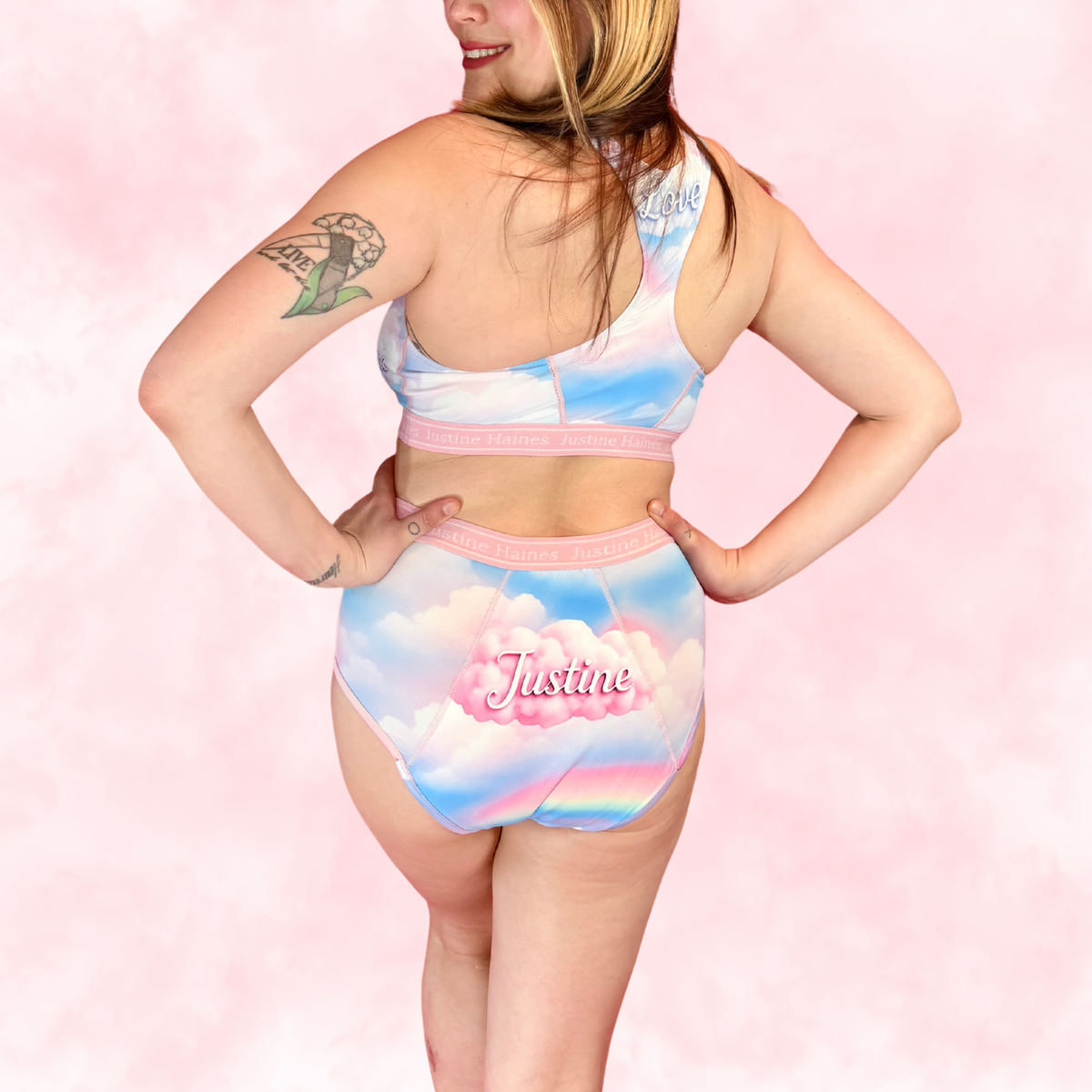 High-Rise Classic Period Undie 💖✨Pastel Pride 🌈☁️