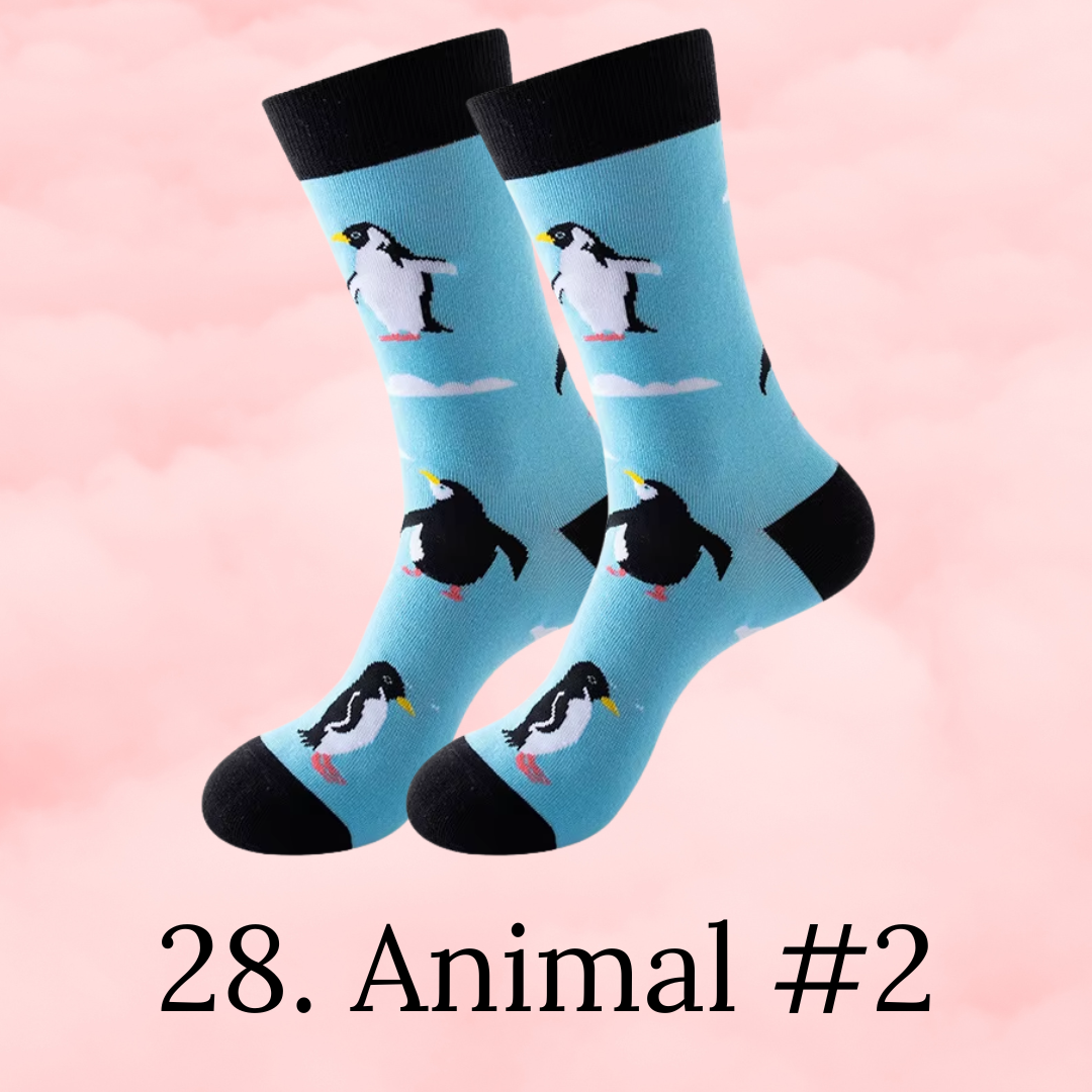 🧦 Chaussettes imprimées Pop 🧦