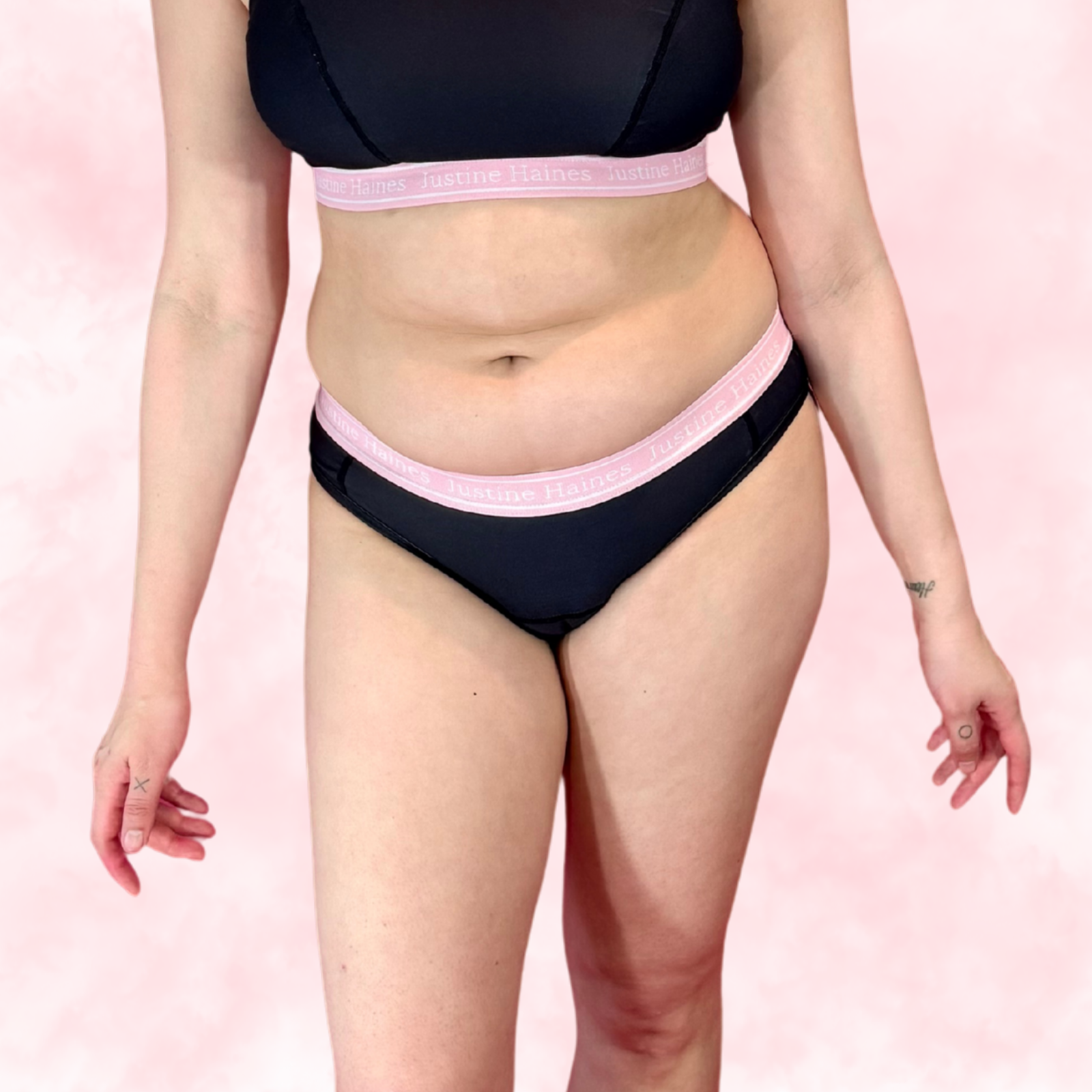 Classic Hipster Period Undie 🖤 BLACK 🖤