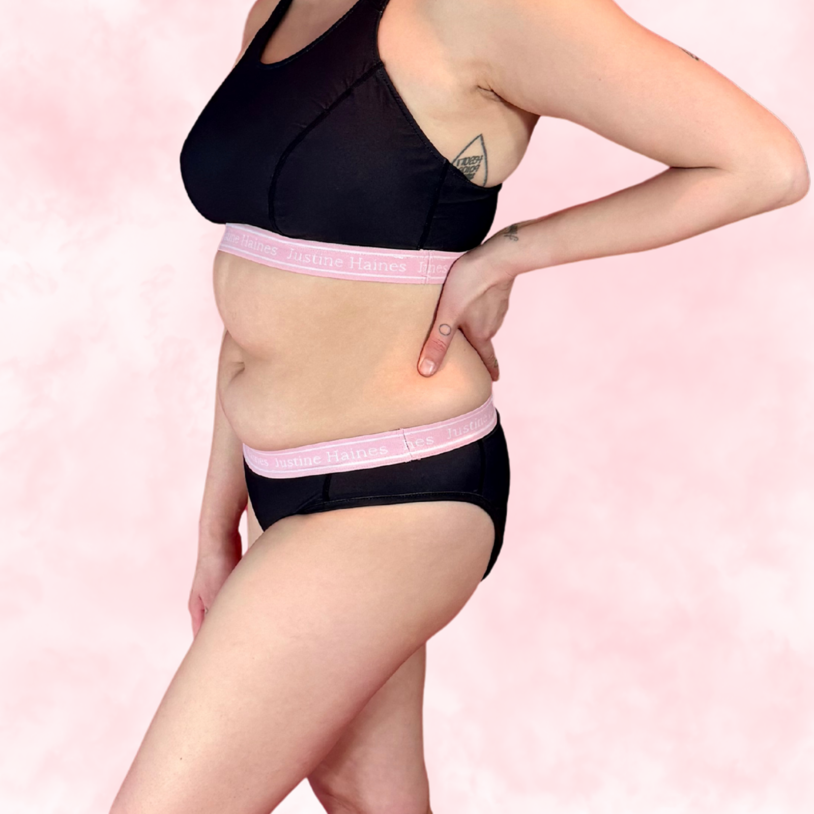 Classic Hipster Period Undie 🖤 BLACK 🖤
