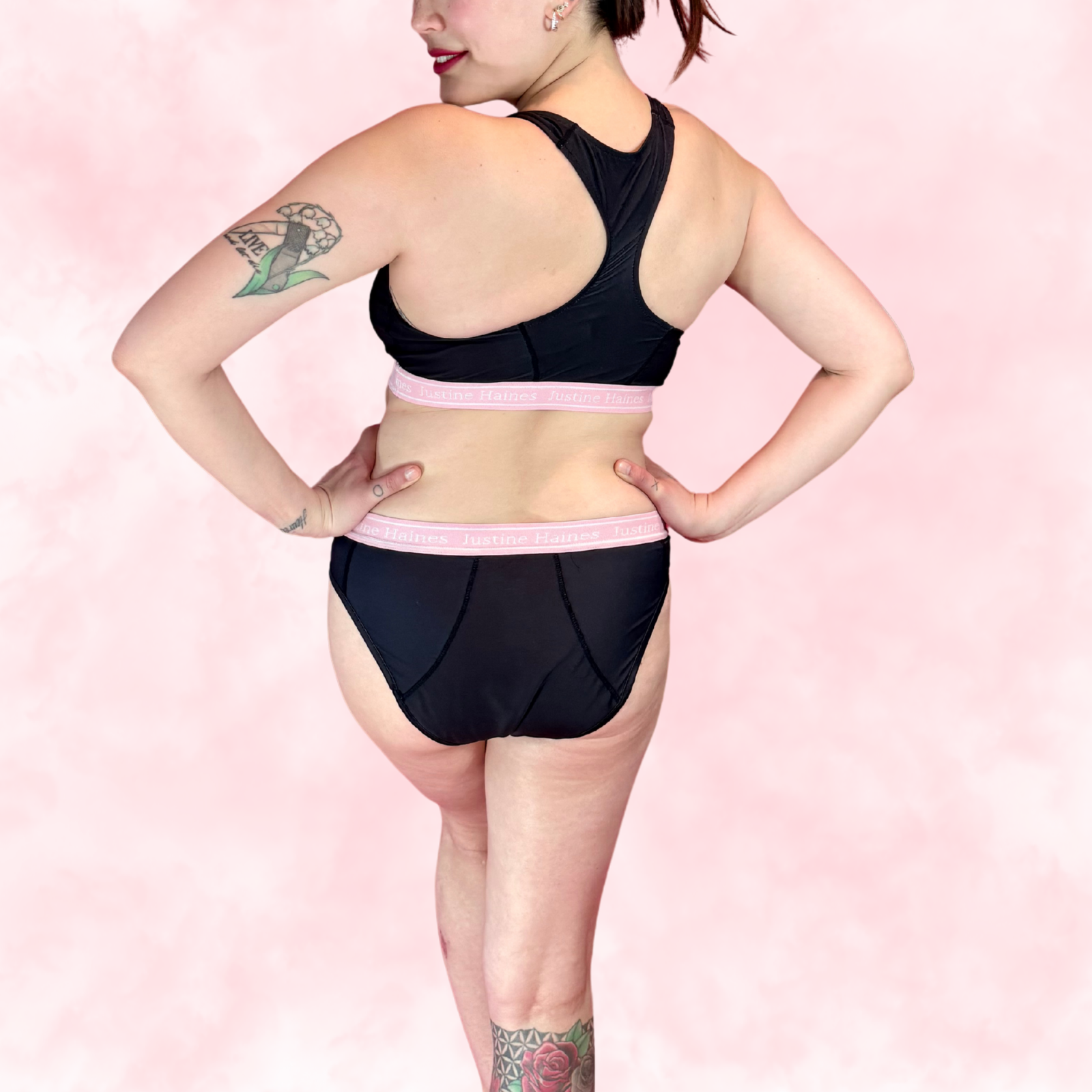 Classic Hipster Period Undie 🖤 BLACK 🖤