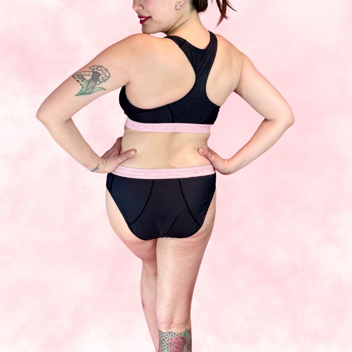 Classic Hipster Period Undie 🖤 BLACK 🖤