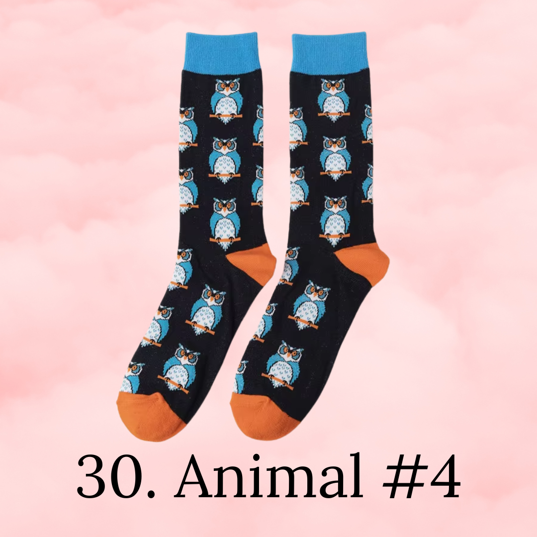 🧦 Chaussettes imprimées Pop 🧦