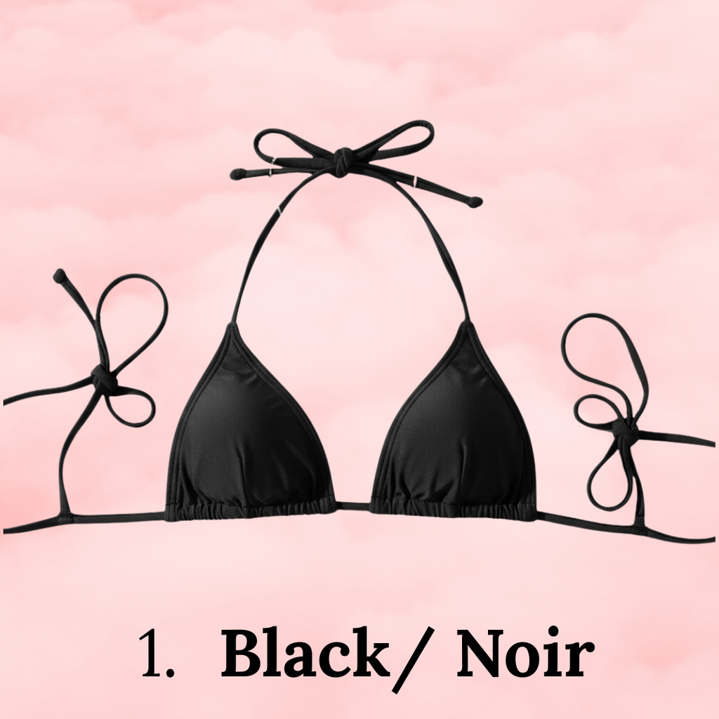 🎀 Mix & Match String Bikini Top