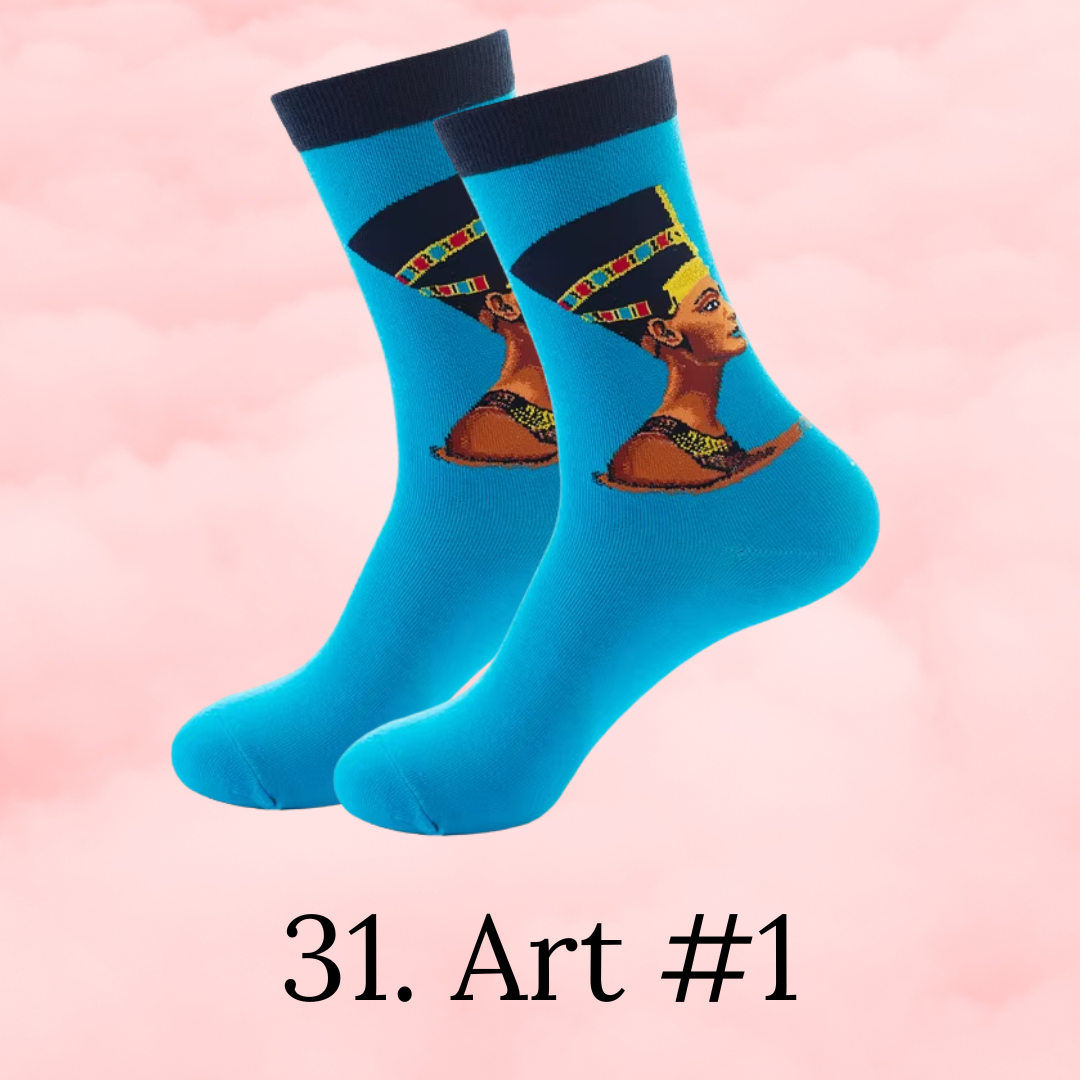 🧦 Chaussettes imprimées Pop 🧦