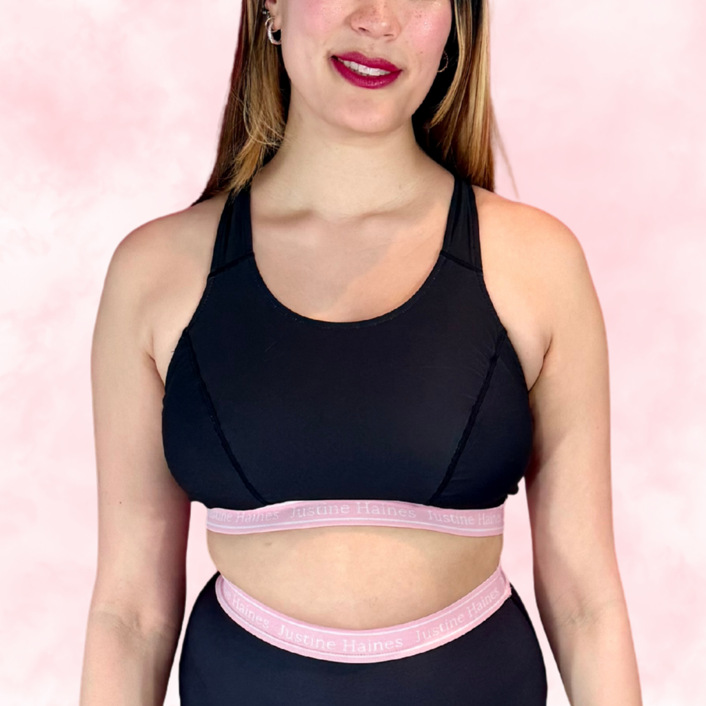 Classic T-Back Sports Bra 🖤 BLACK 🖤