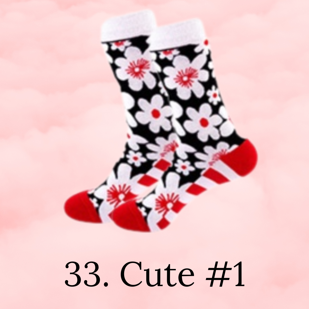 🧦 Chaussettes imprimées Pop 🧦