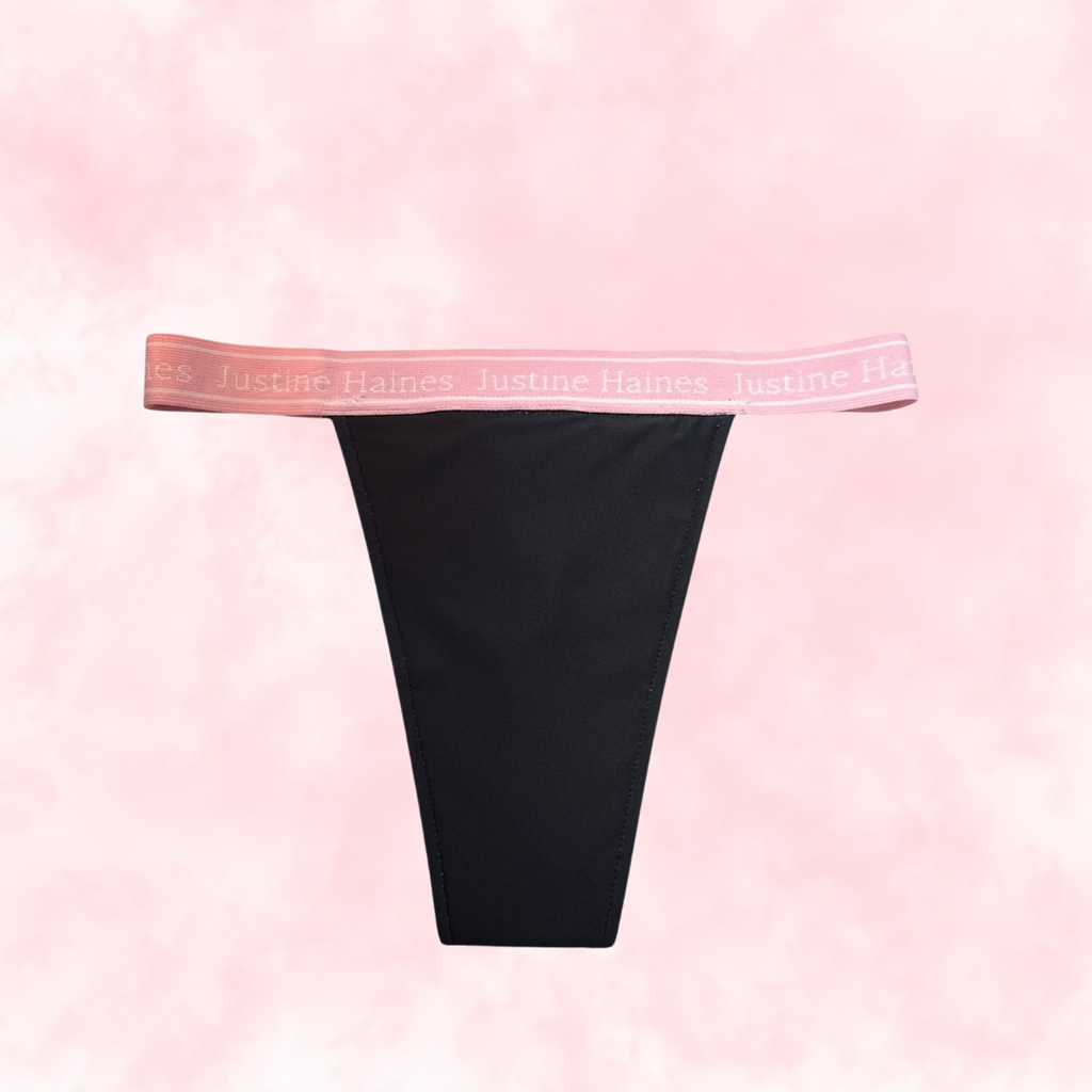 Classic Period Thong 🖤 BLACK 🖤