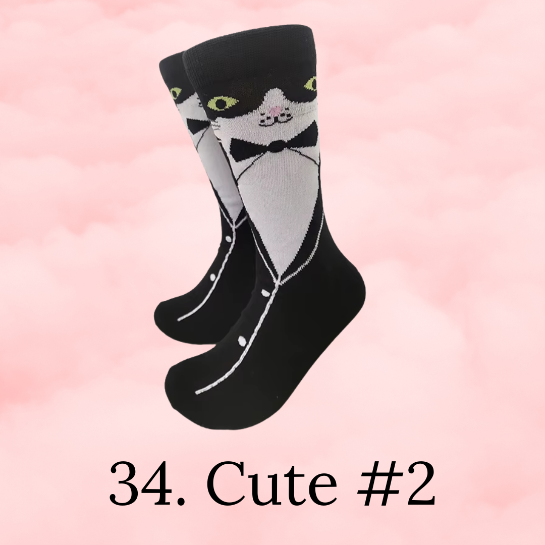 🧦 Chaussettes imprimées Pop 🧦