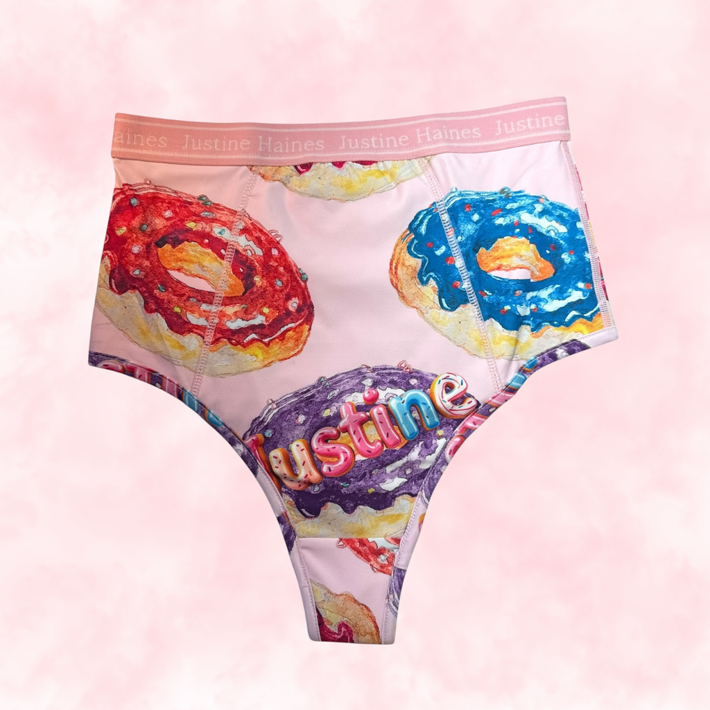 Cheeky Menstruelle Taille Haute Gainante (Brésilienne) 🍩 Beigne Sucré  ✨🍬