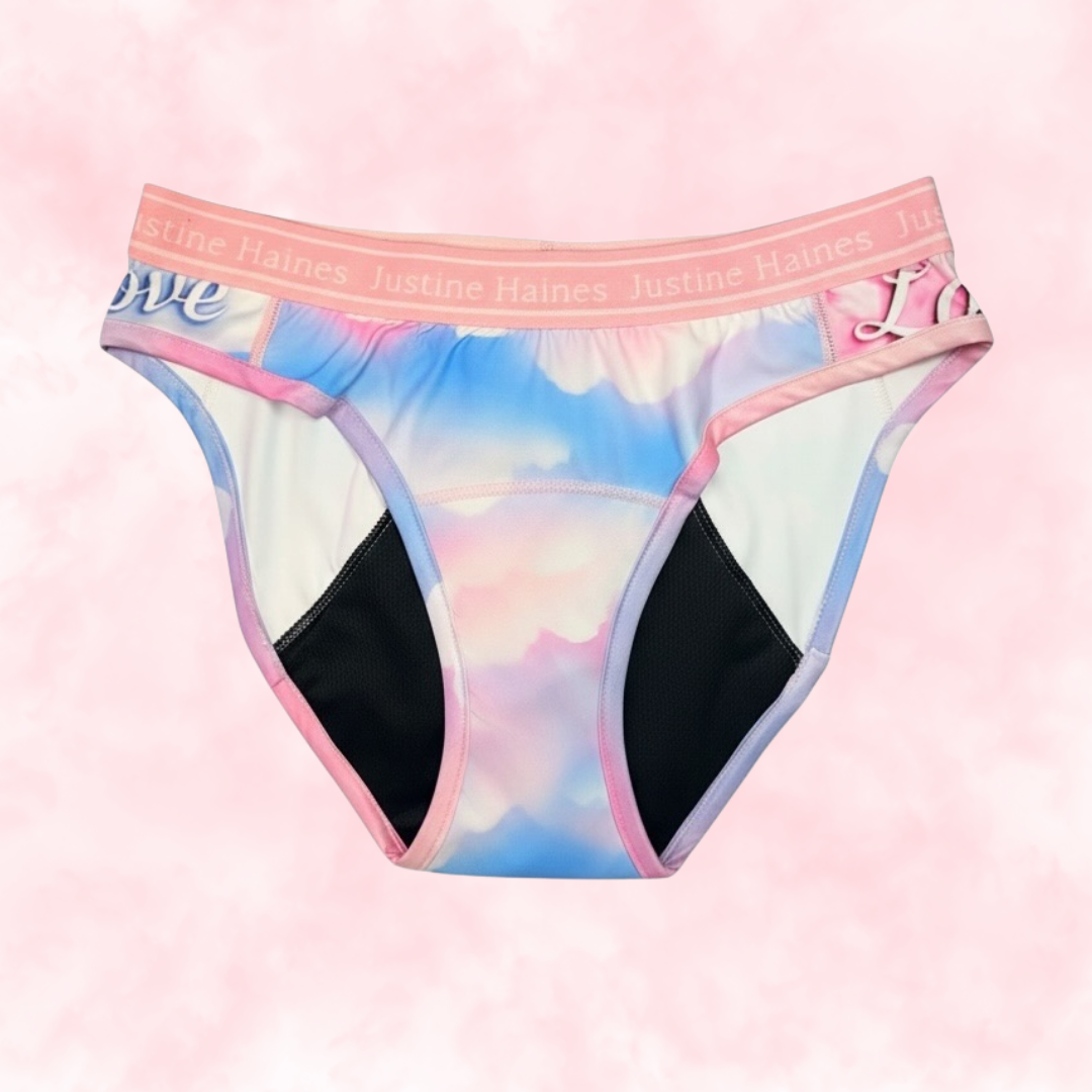 Classic Hipster Period Undie 💖✨Pastel Pride 🌈☁️