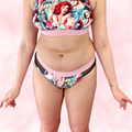 Hipster Period Undie with MESH 😎 Retro POP 🥤 🍨