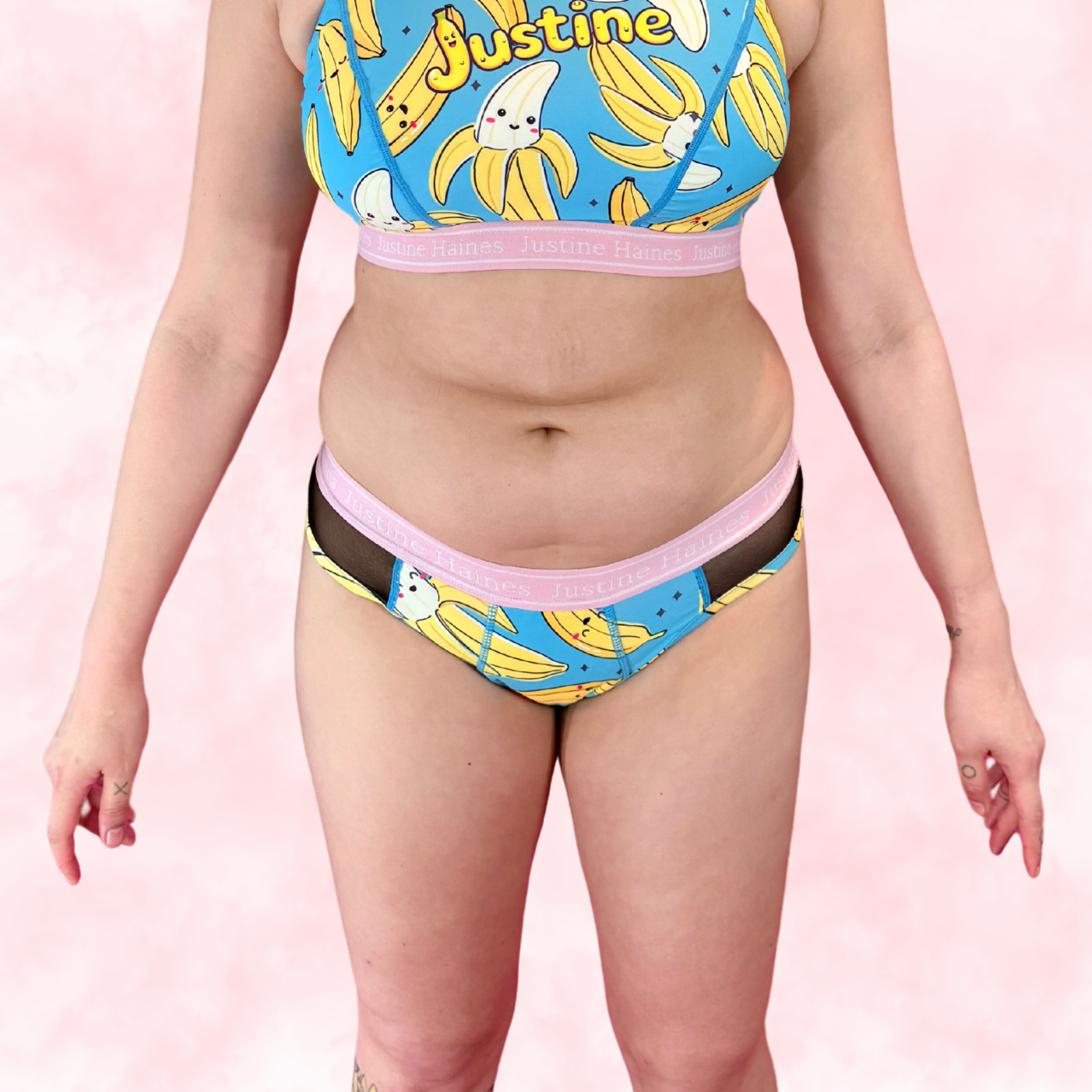 Hipster Period Undie with MESH 🍌 Crazy Banana 💙😄