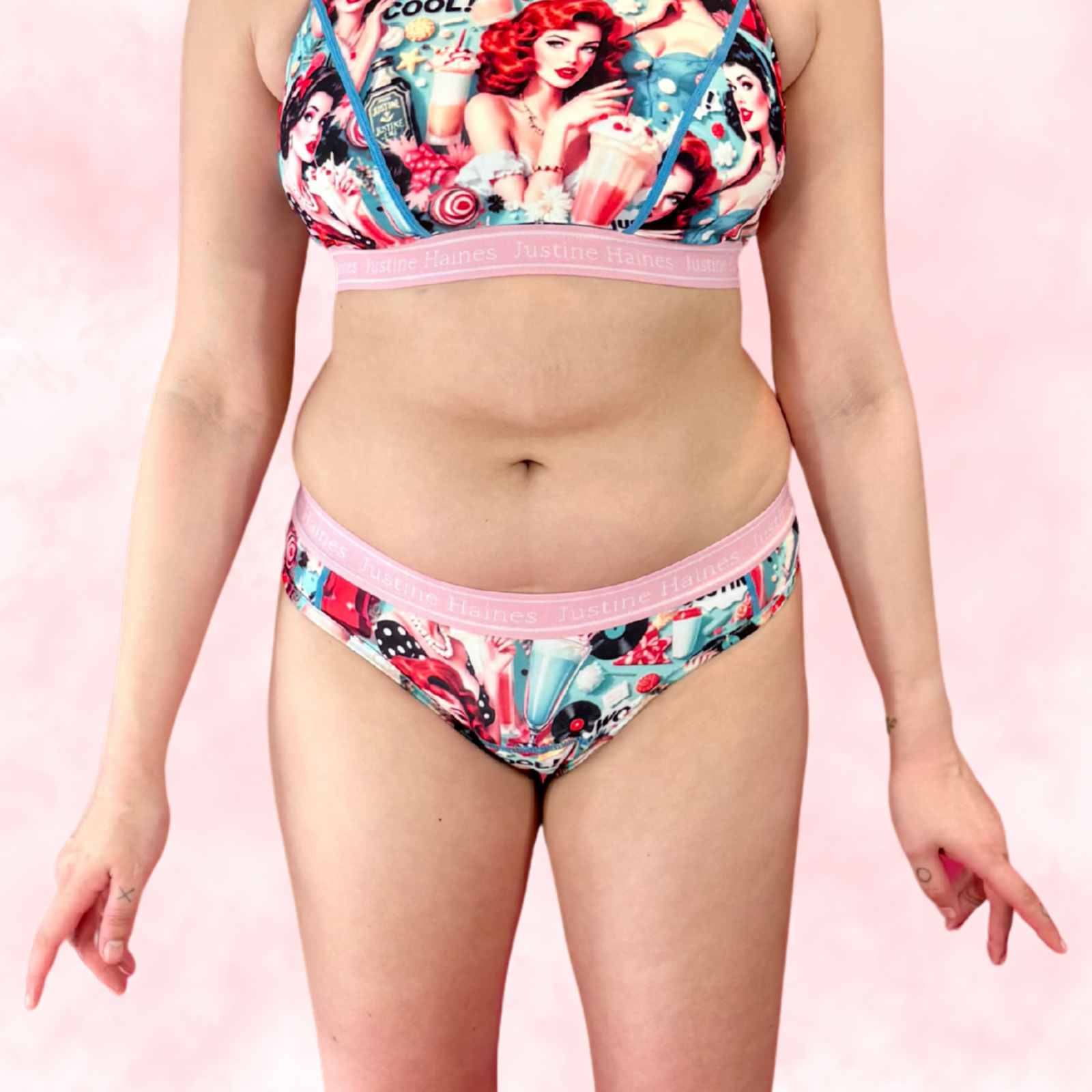 Classic Hipster Period Undie 😎 Retro POP 🥤 🍨