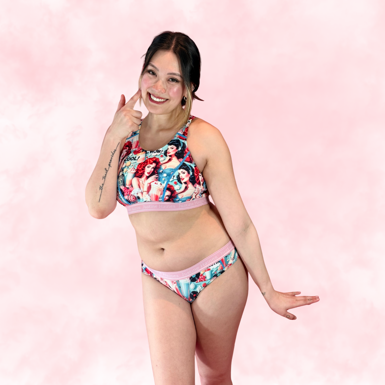 Classic Hipster Period Undie 😎 Retro POP 🥤 🍨