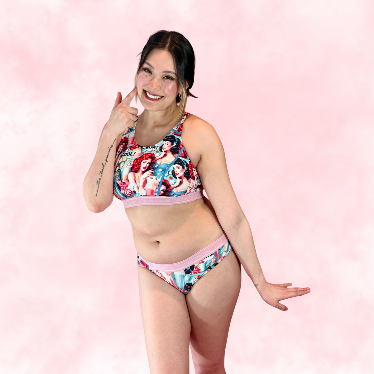 Classic Hipster Period Undie 😎 Retro POP 🥤 🍨