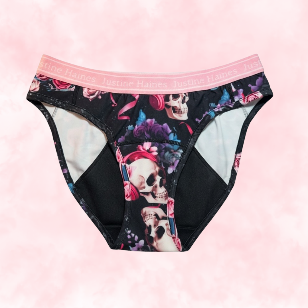Classic Hipster Period Undie 🖤Justine 4Ever 💀🌹 🎧