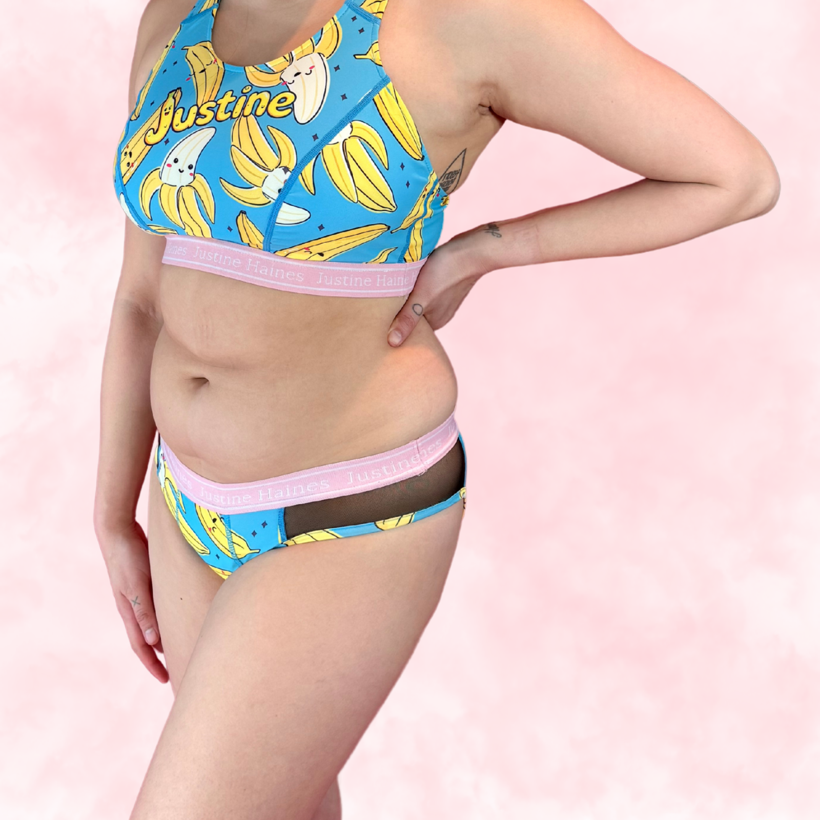 Hipster Period Undie with MESH 🍌 Crazy Banana 💙😄