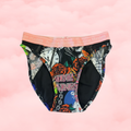  Culotte Menstruelle Hipster avec FILET MESH Journal Mode  ** XS-6X**