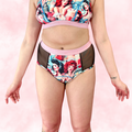 High-Rise Period Undie with MESH 😎 Retro POP 🥤 🍨