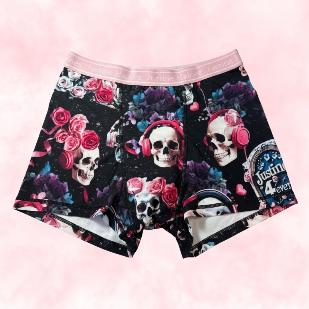 BoxerBriefs Classic Period BoyShort 🖤Justine 4Ever 💀🌹 🎧