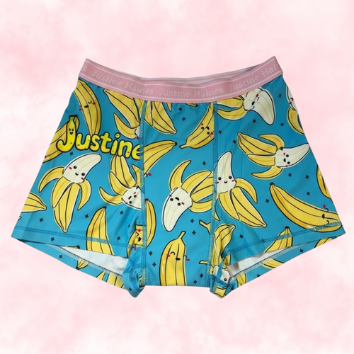 BoxerBriefs Classic Period BoyShort 🍌 Crazy Banana 💙😄