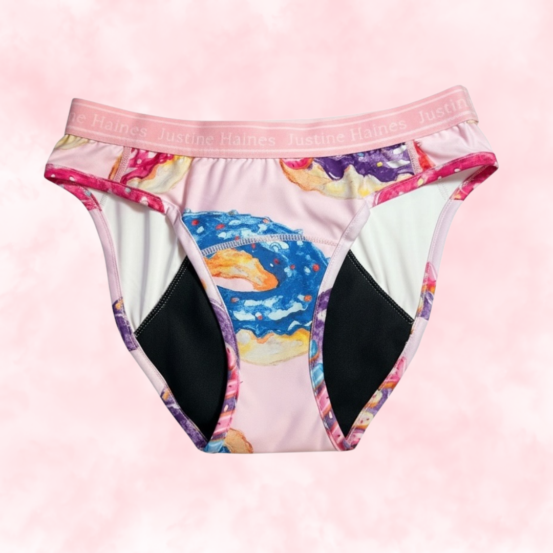 Classic Hipster Period Undie 🍩 Sugar Donut ✨🍬