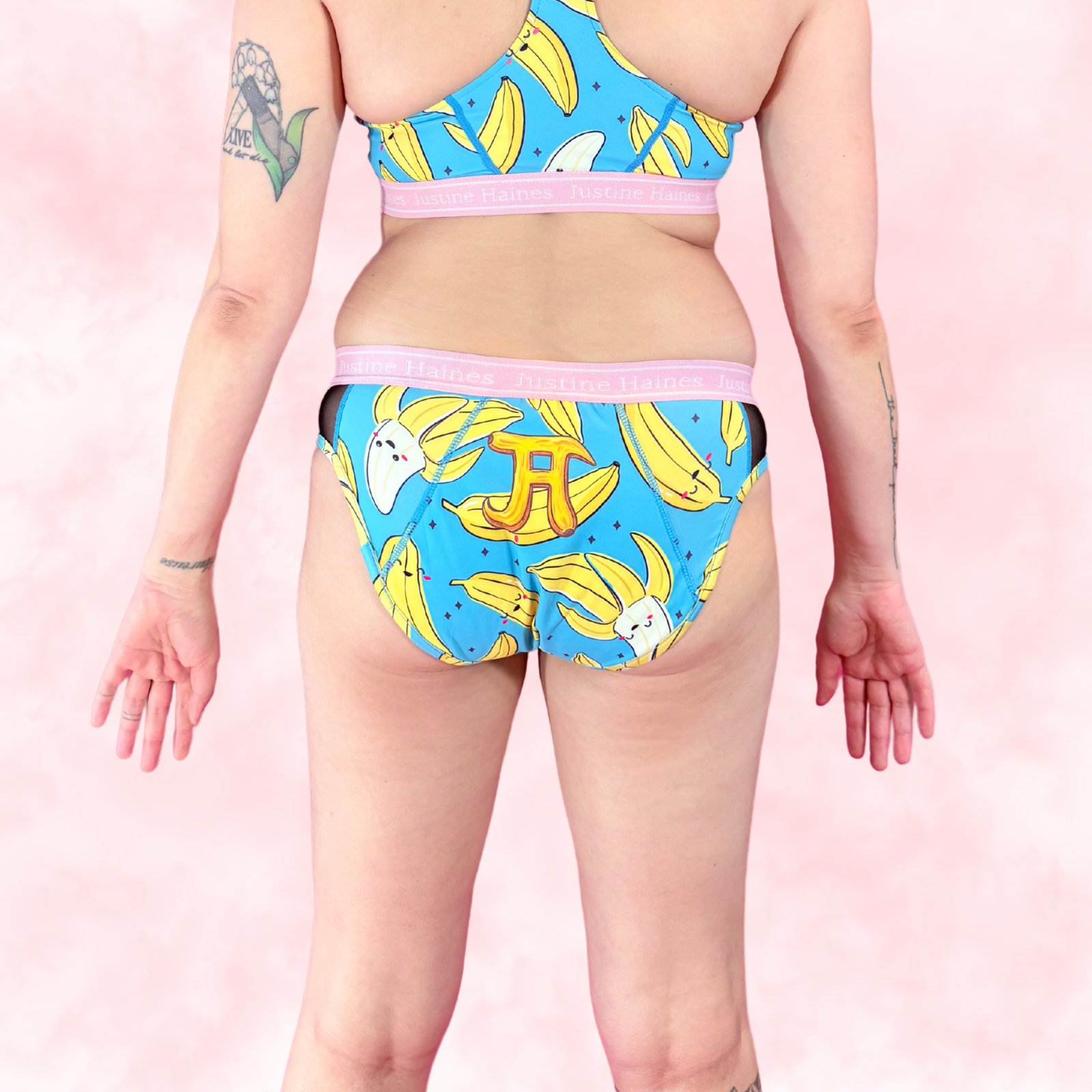 Hipster Period Undie with MESH 🍌 Crazy Banana 💙😄