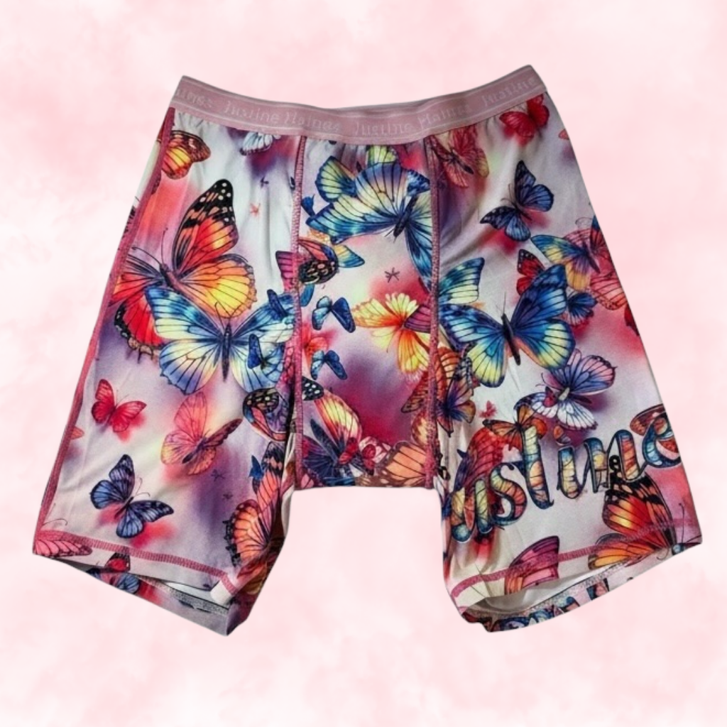 JH Exclusive * Long Period Boxer / Biker Short 🦋 Butterfly Dreams ✨💗