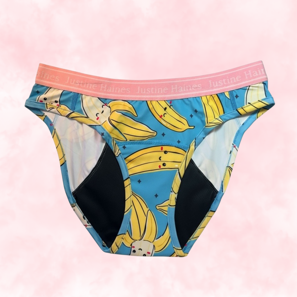 Classic Hipster Period Undie 🍌 Crazy Banana 💙😄