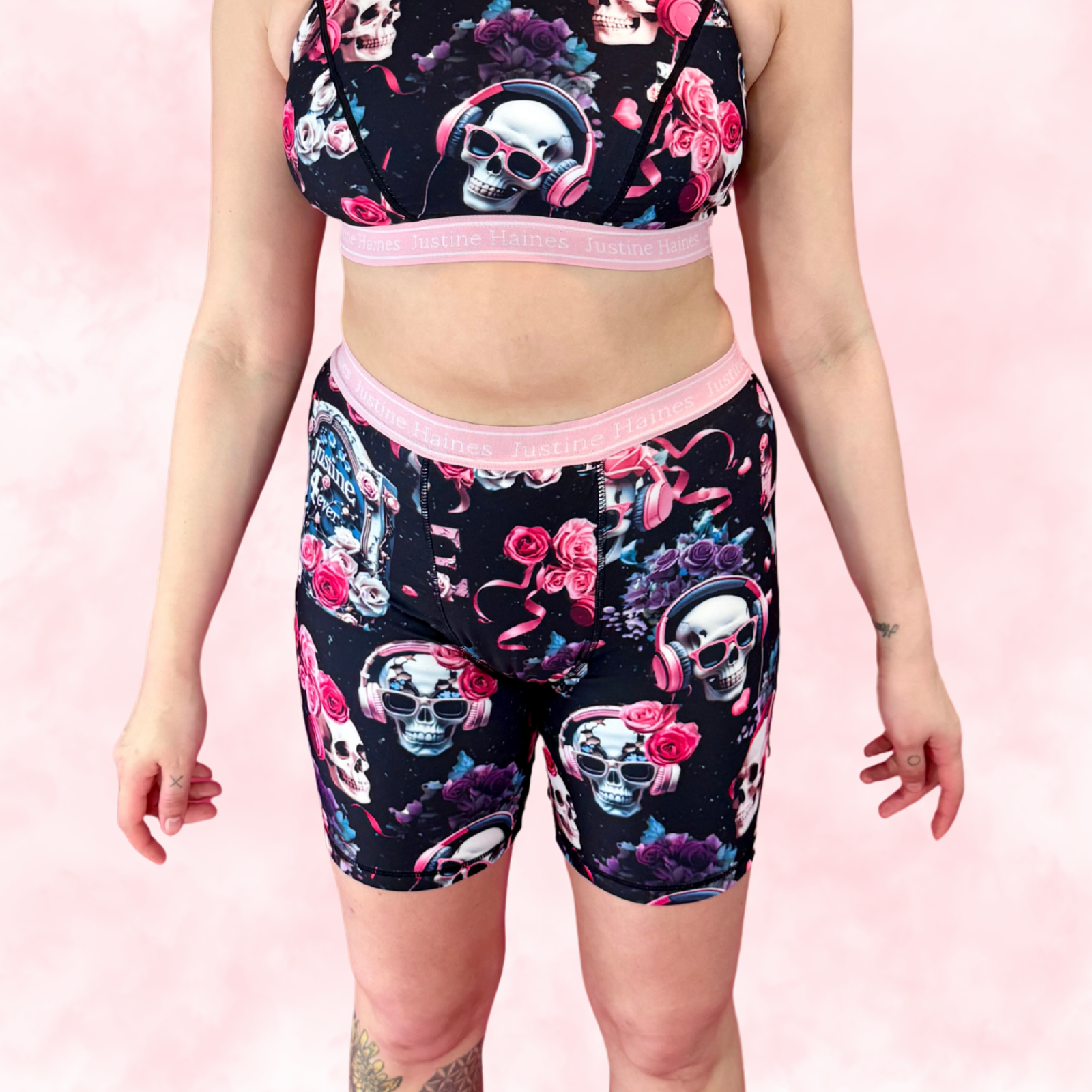 Exclusif JH Boxer Menstruel Long / Cuissard 🖤Justine 4Ever 💀🌹 🎧