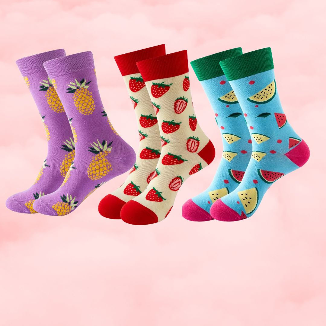 🧦 Chaussettes imprimées Surprise🧦