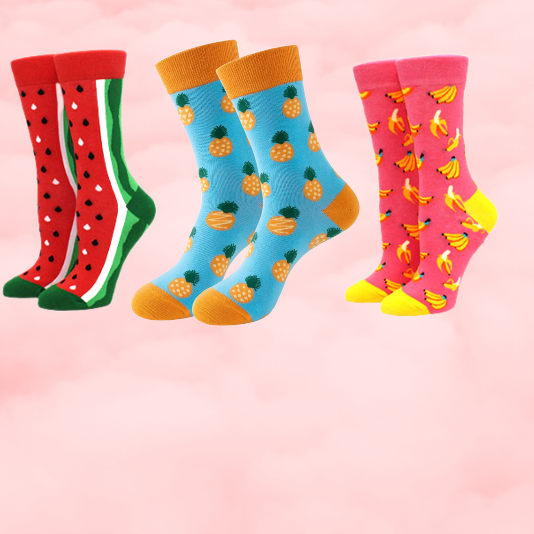 🧦 Chaussettes imprimées Surprise🧦