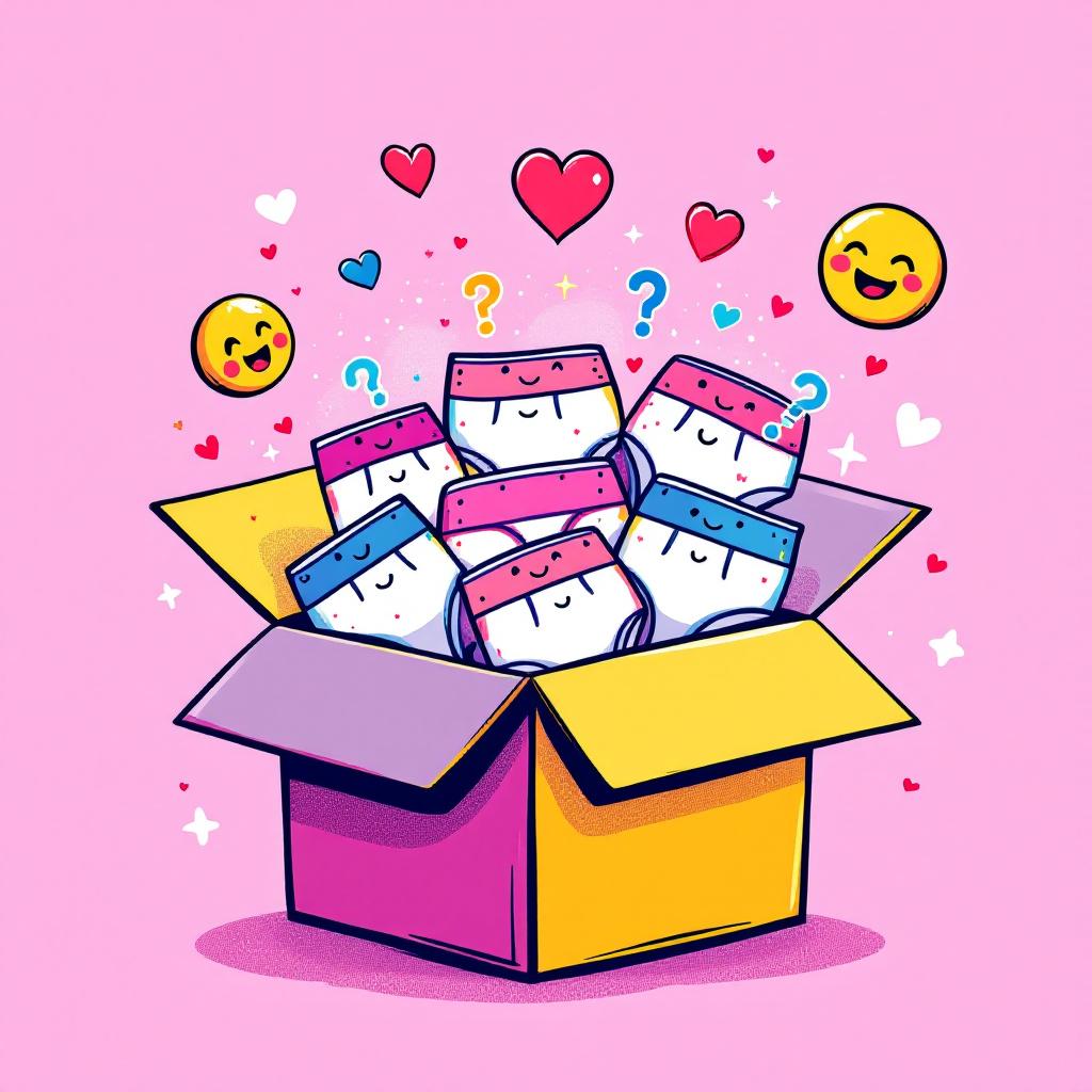 Culotte Menstruelle Taille Moyenne-Haute Surprise!