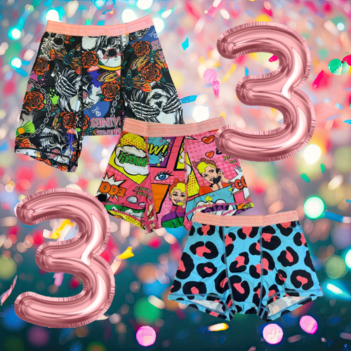 3 SURPRISE Period Boxer/Briefs