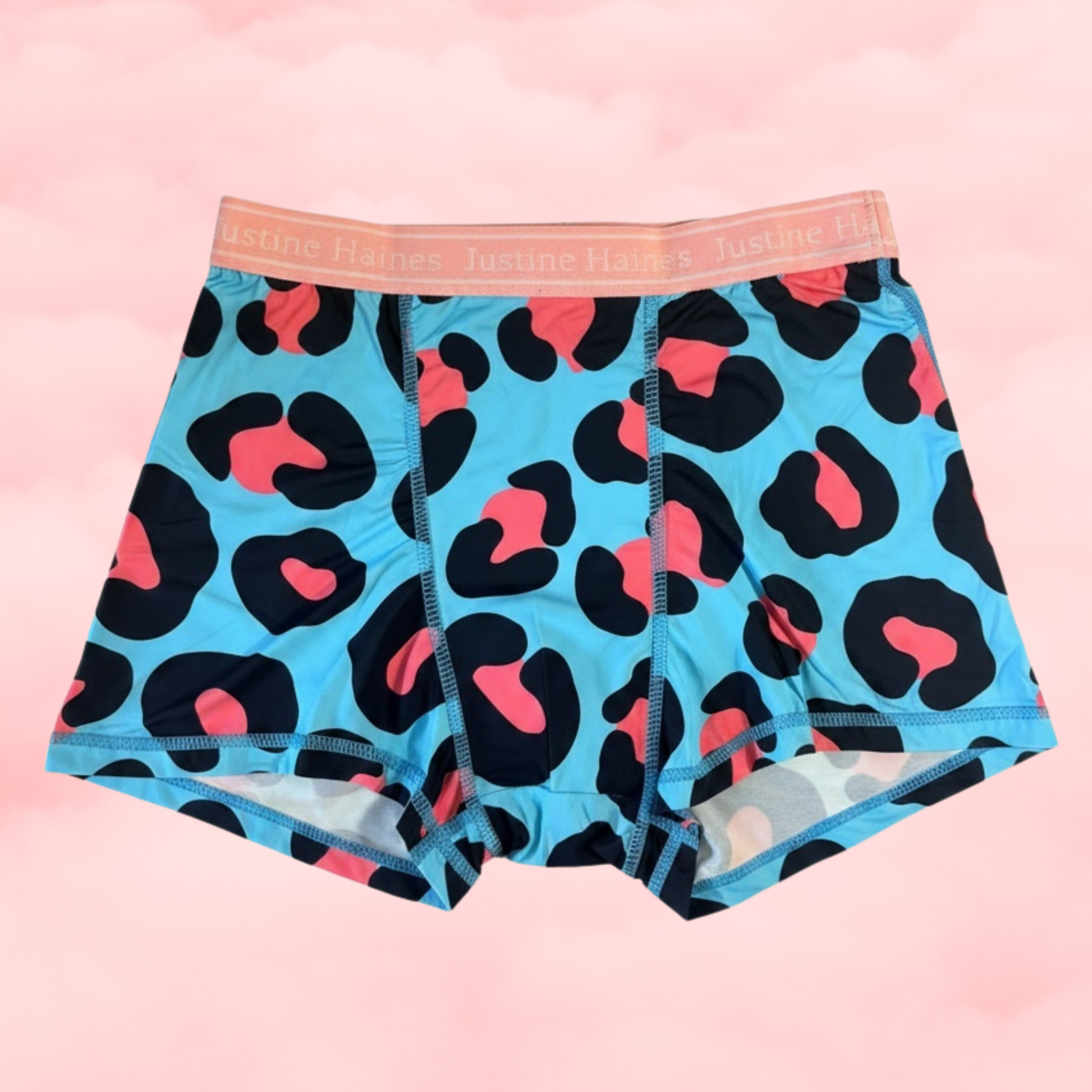 BoxerBriefs Classic Period BoyShort Cool Blue Animal