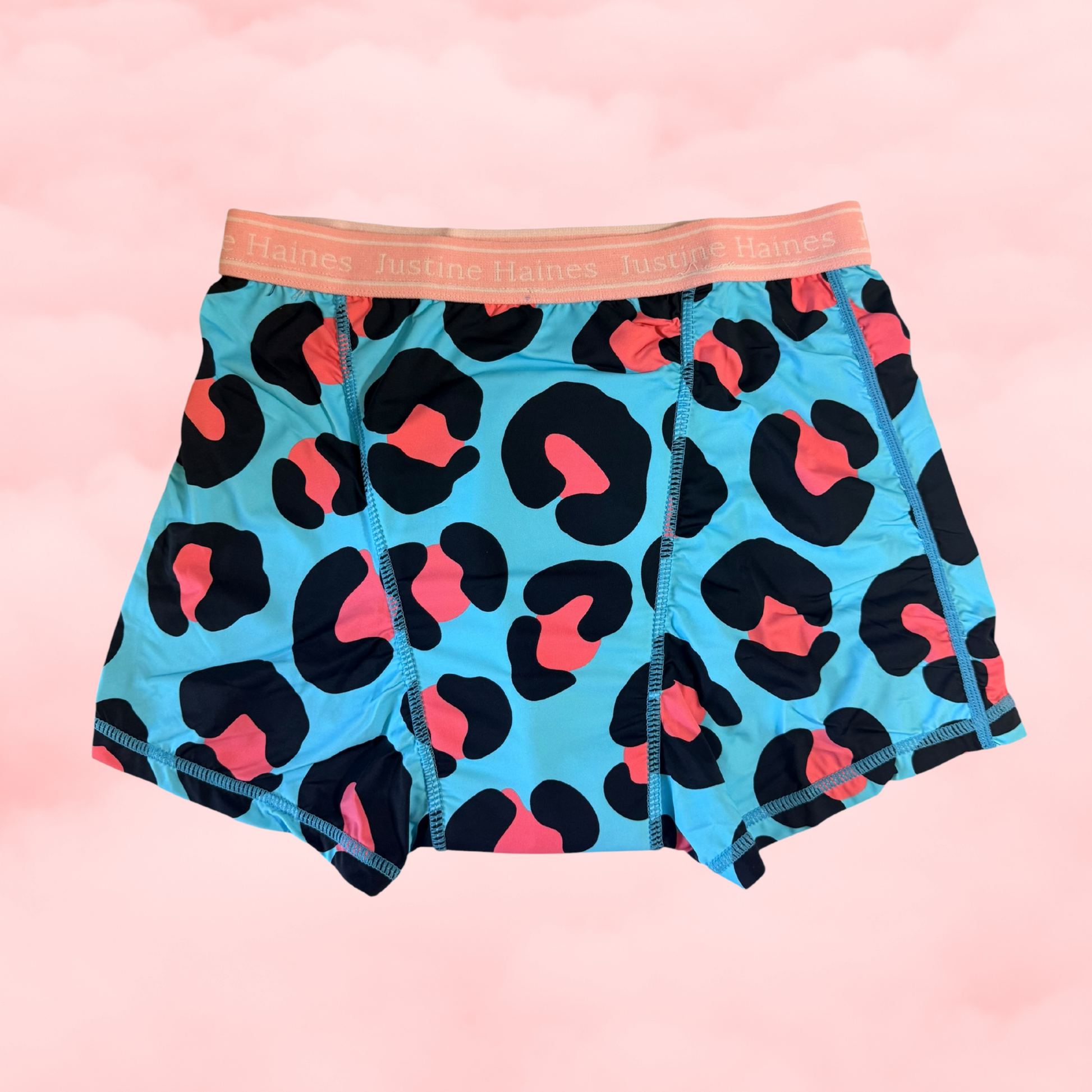 BoxerBriefs Classic Period BoyShort Cool Blue Animal