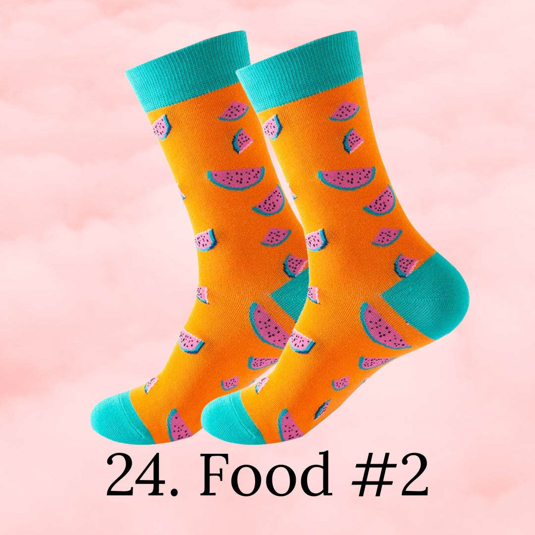 🧦 Chaussettes imprimées Pop 🧦