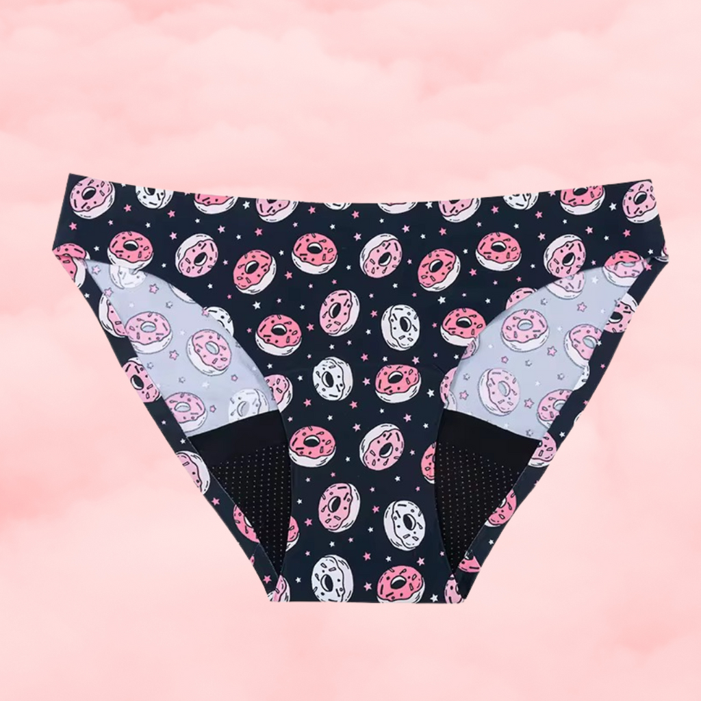 Culotte Menstruelle Taille Basse  – Délice de Beignes 🍩