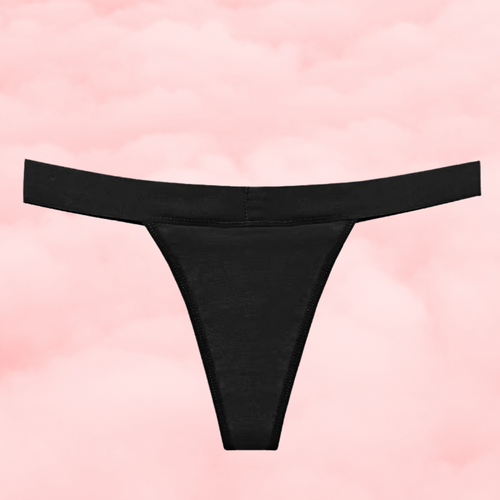 CLASSIC BLACK Leak-Proof Period Thong