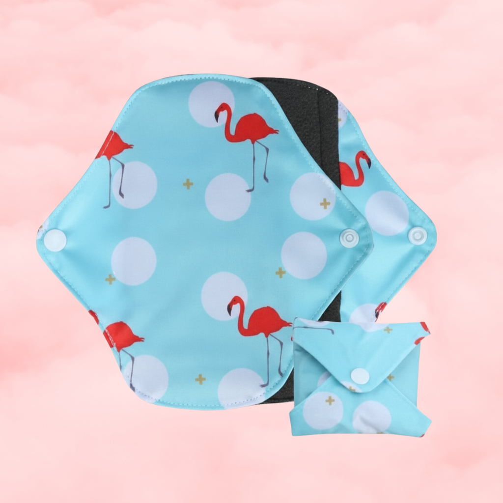 Serviettes hygiéniques réutilisables en bambou– Imprimés