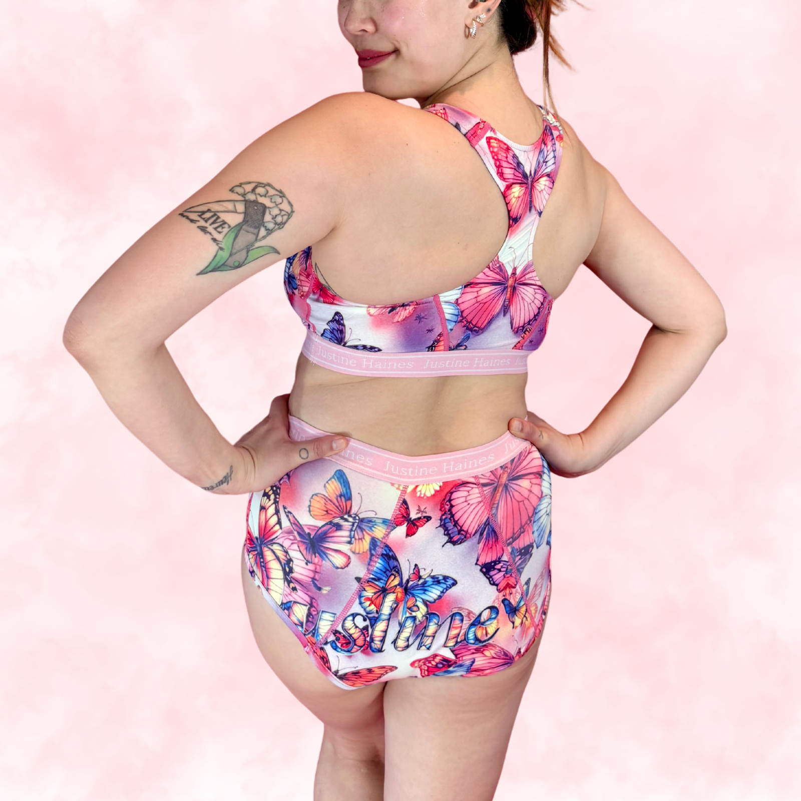 High-Rise Classic Period Undie 🦋 Butterfly Dreams ✨💗
