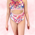Culotte Menstruelle Taille Haute Classique 🦋 Rêves de papillons ✨💗