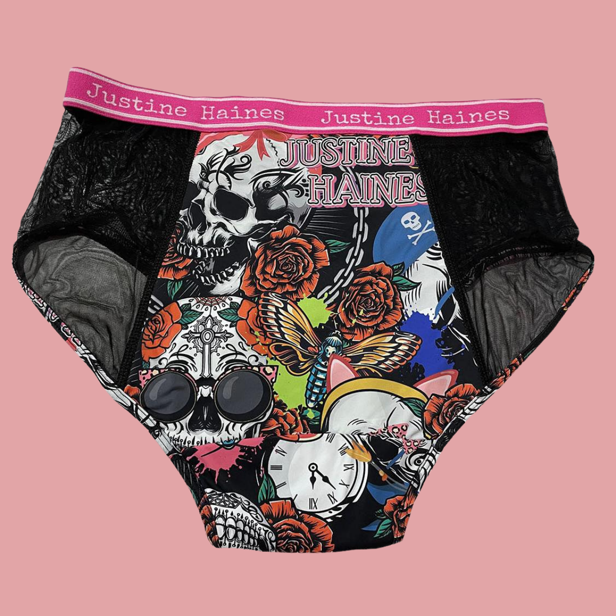 https://www.justinehaines.com/products/highrise-briefs-with-side-peek-a-boo-see-through-mesh-in-skulls-roses