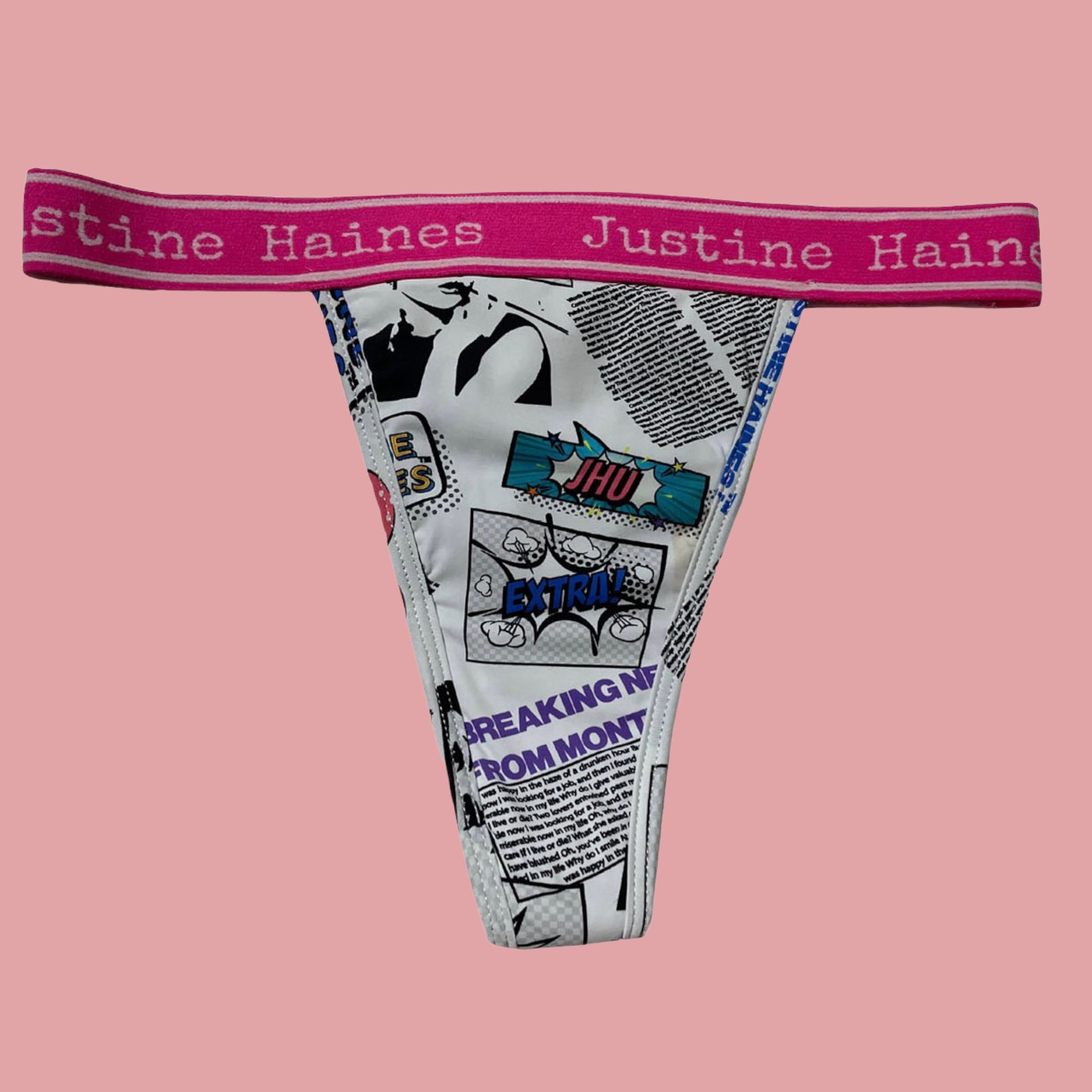 Wear Thongs on your Period! Fashion Newspaper – Justine Haines